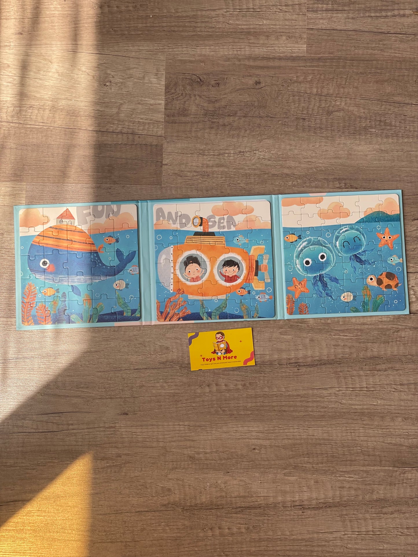 Magnetic Puzzle Under the sea