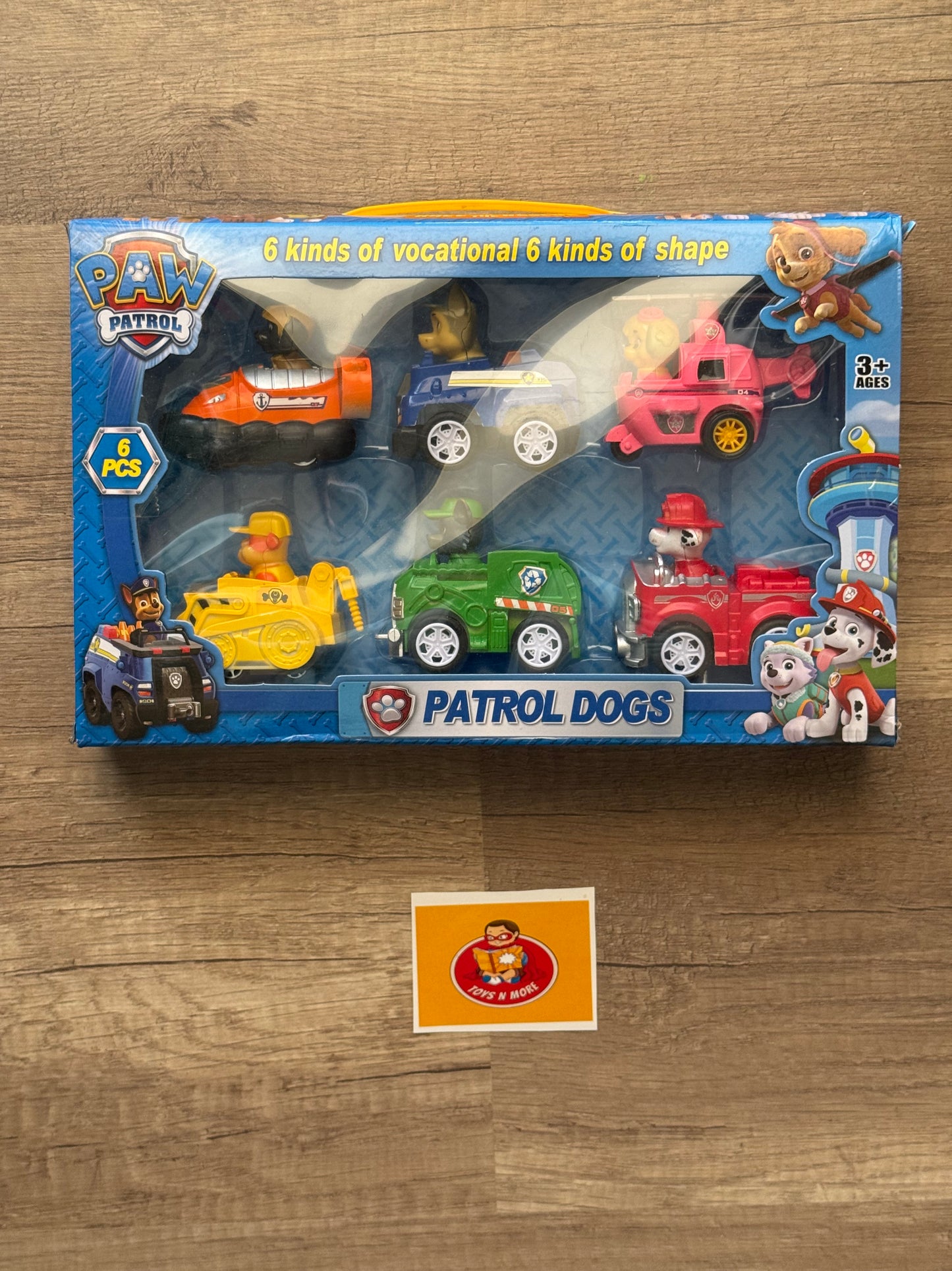 Paw Patrol Characters & Cars