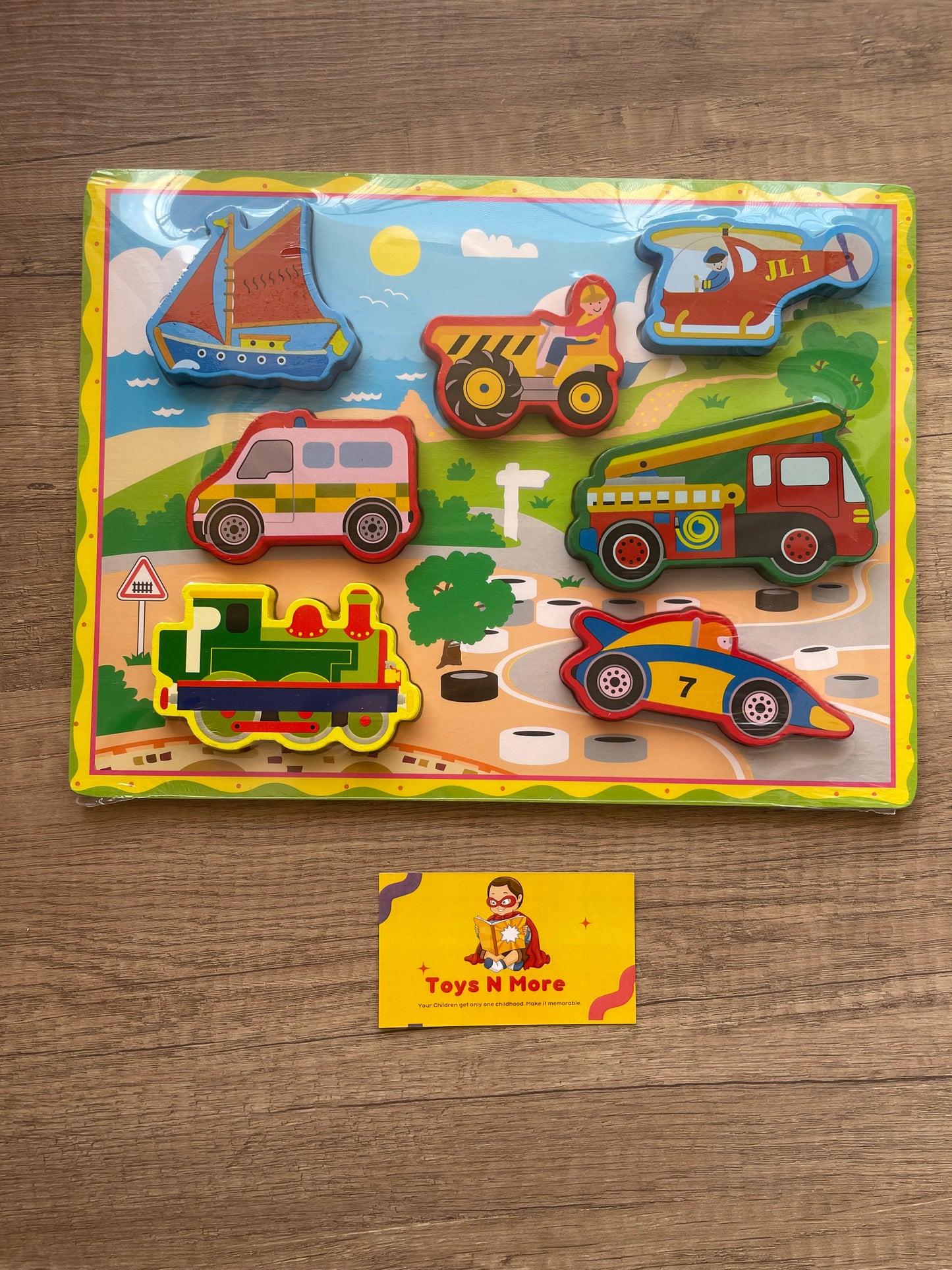 3D Wooden Puzzle