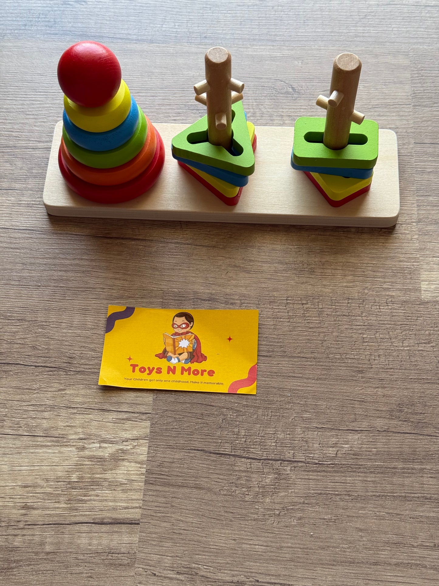 Rainbow Tower with Problem Solving