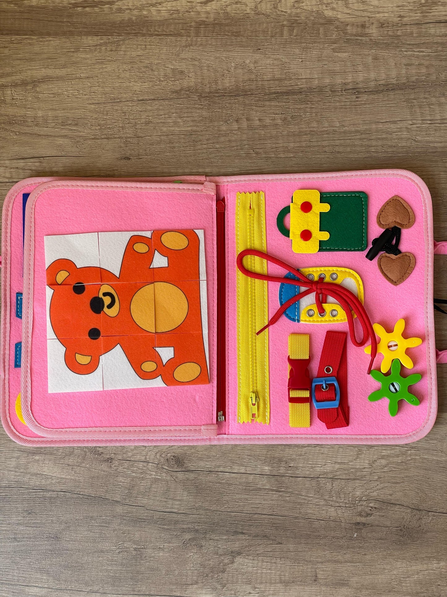 Montessori Pink Mermaid Busy Book