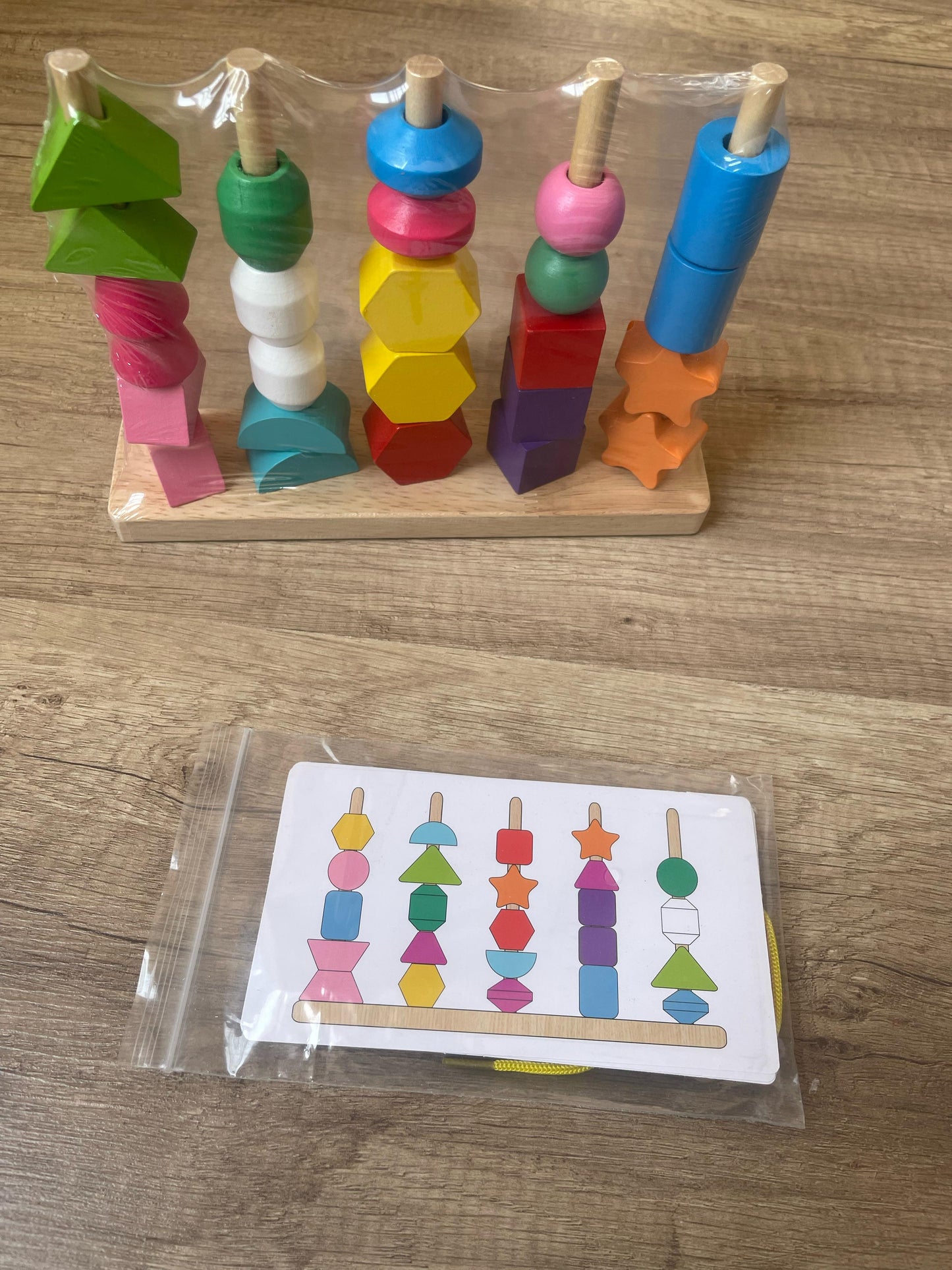 Montessori Bead Sequencing Set