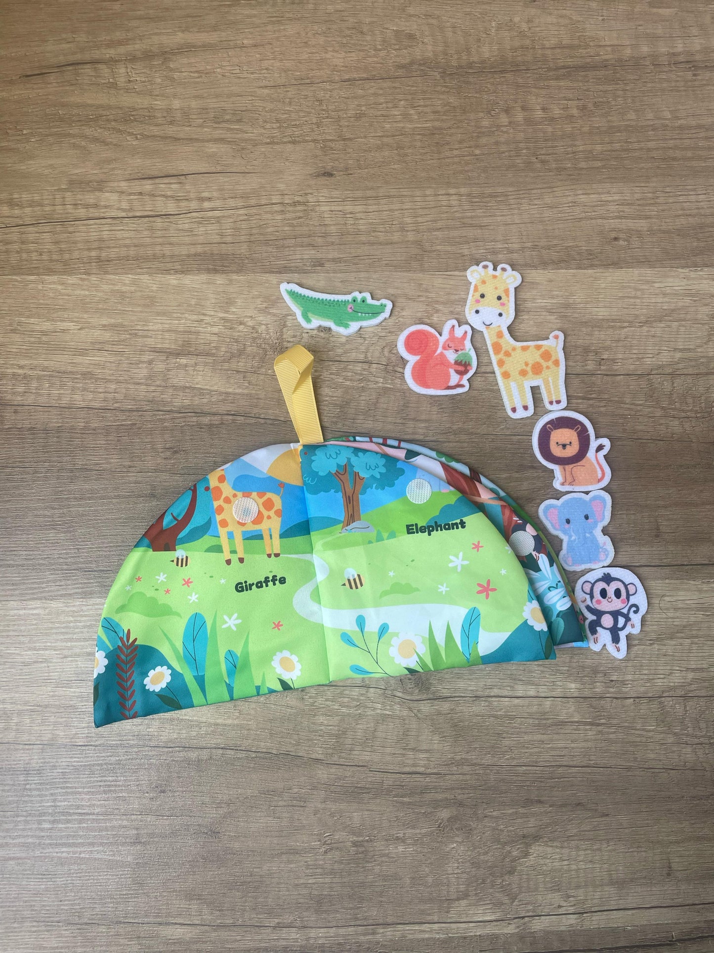 Half Circle Interactive Cloth Book