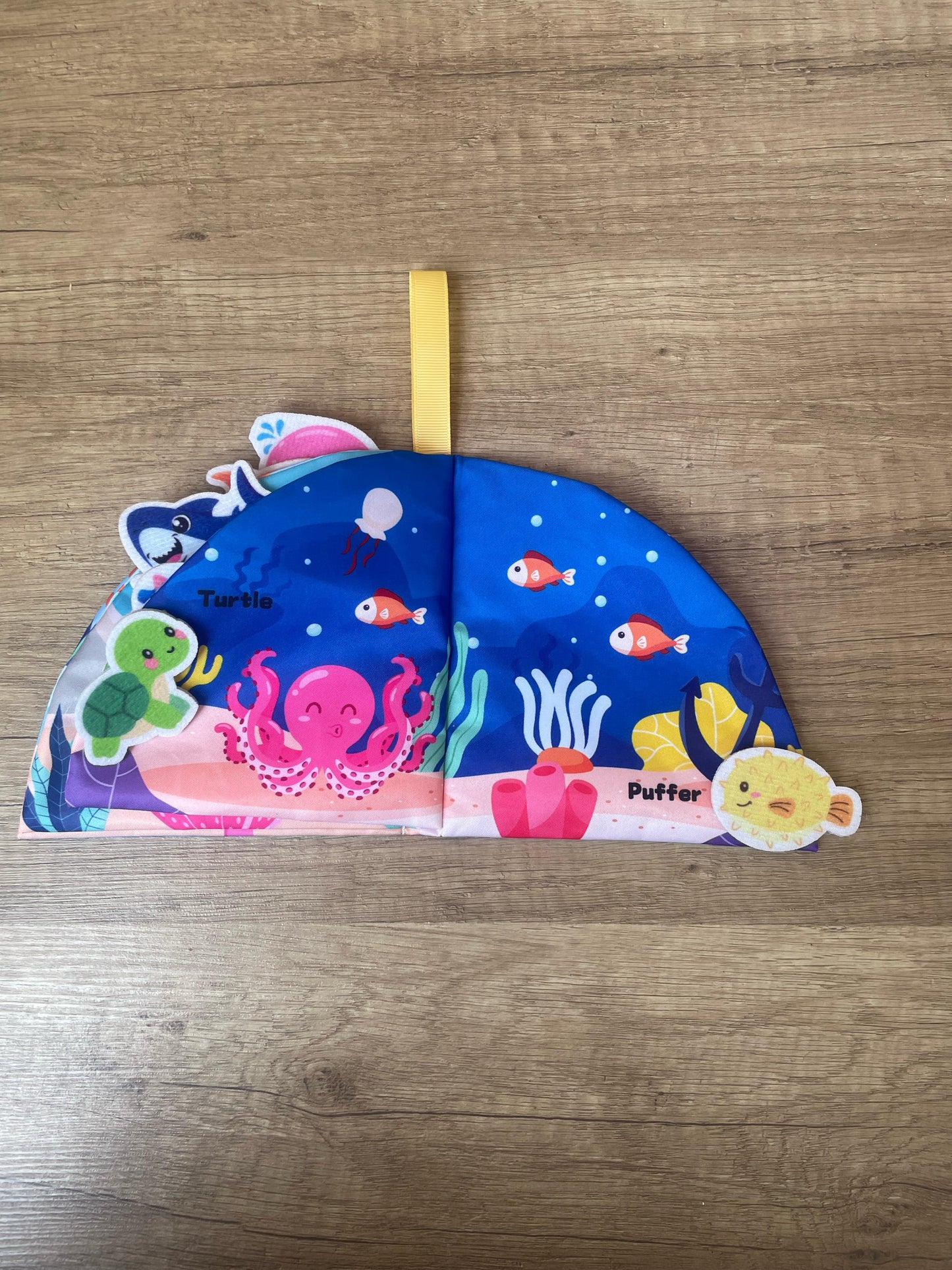 Half Circle Interactive Cloth Book