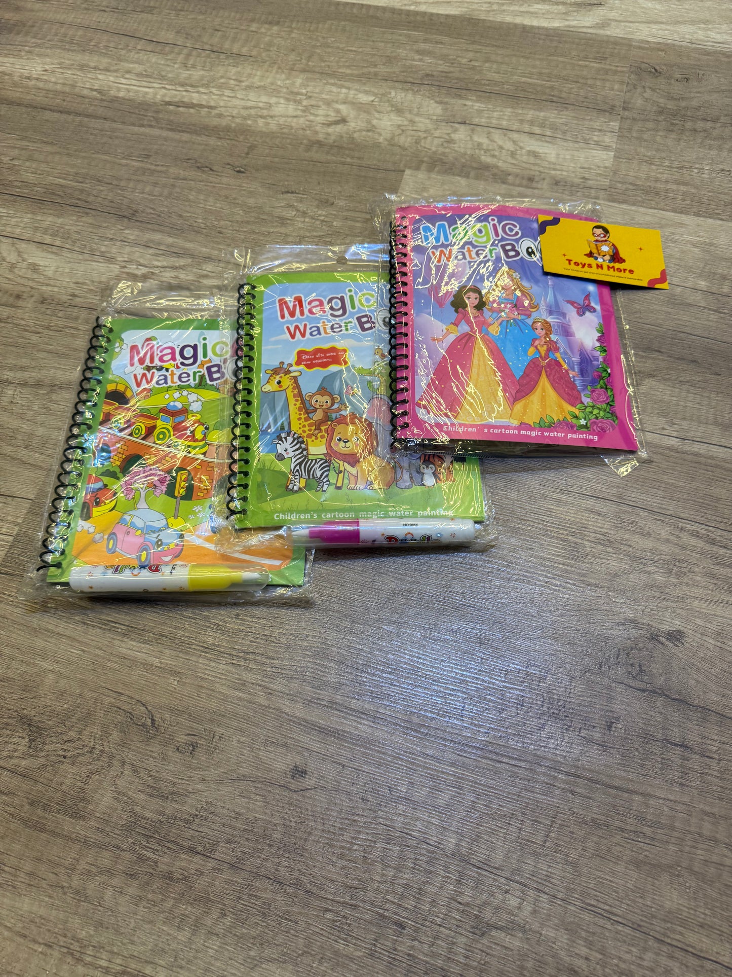 Magic Watercolor Coloring Book-Quick Dry Book