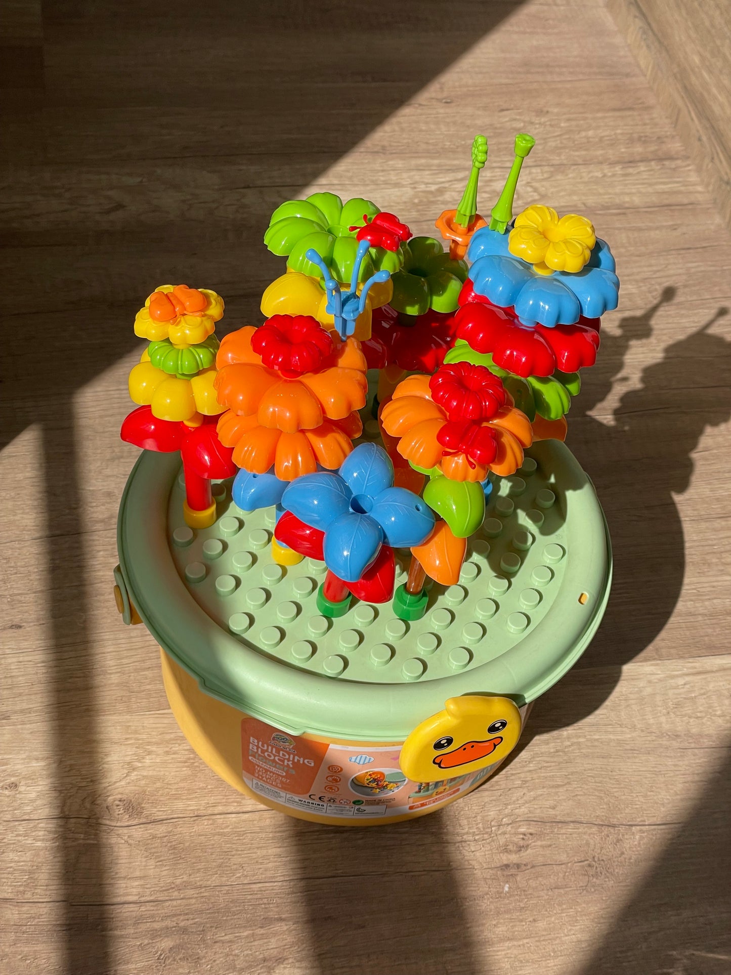 Garden Flower Building Blocks- 142 Pieces