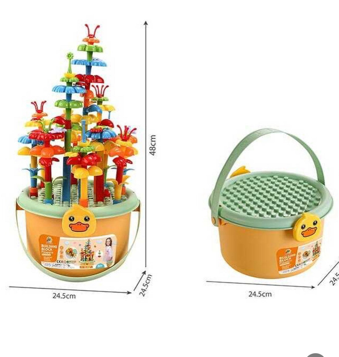 Garden Flower Building Blocks- 142 Pieces