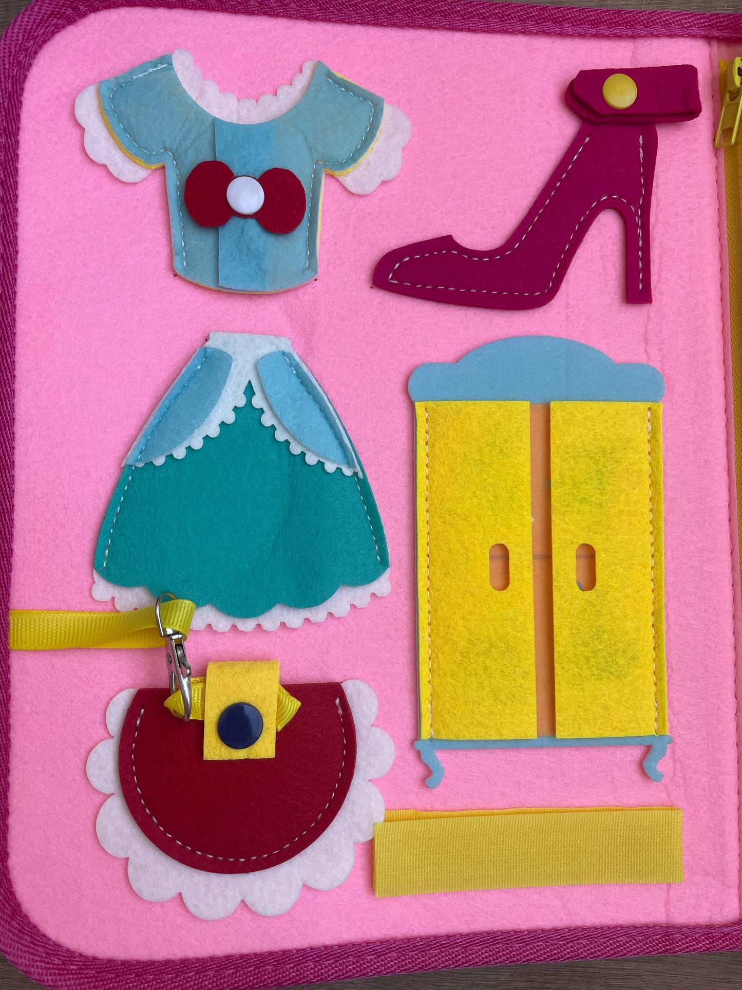 Princesses Montessori Busy Book