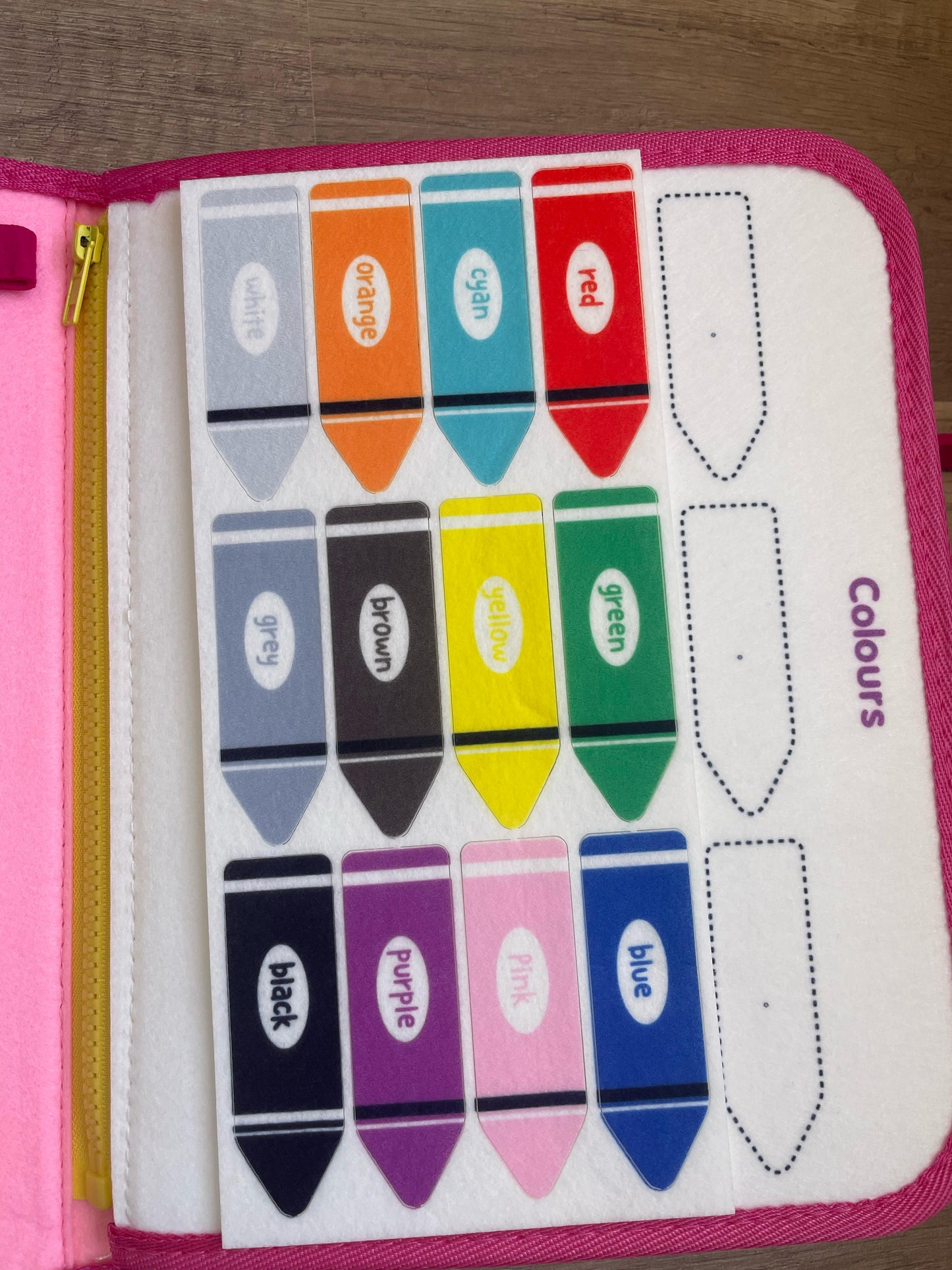 Princesses Montessori Busy Book
