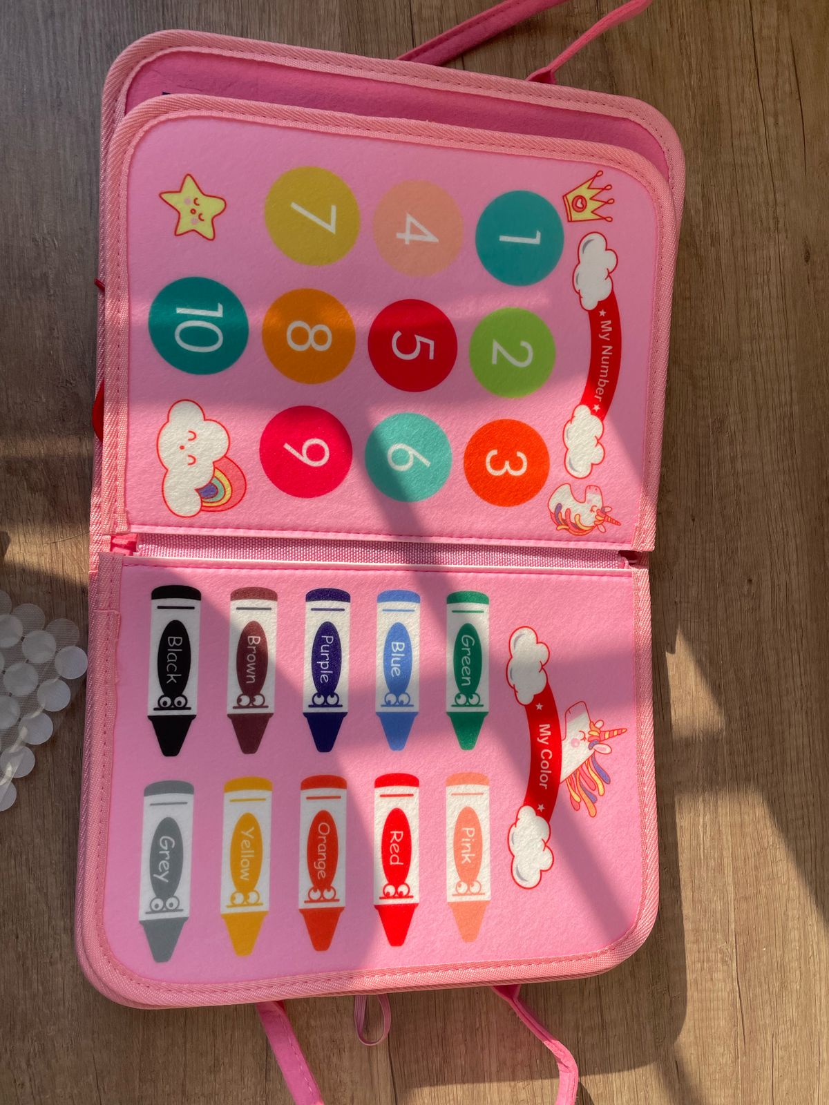 Montessori Unicorn Busy Book
