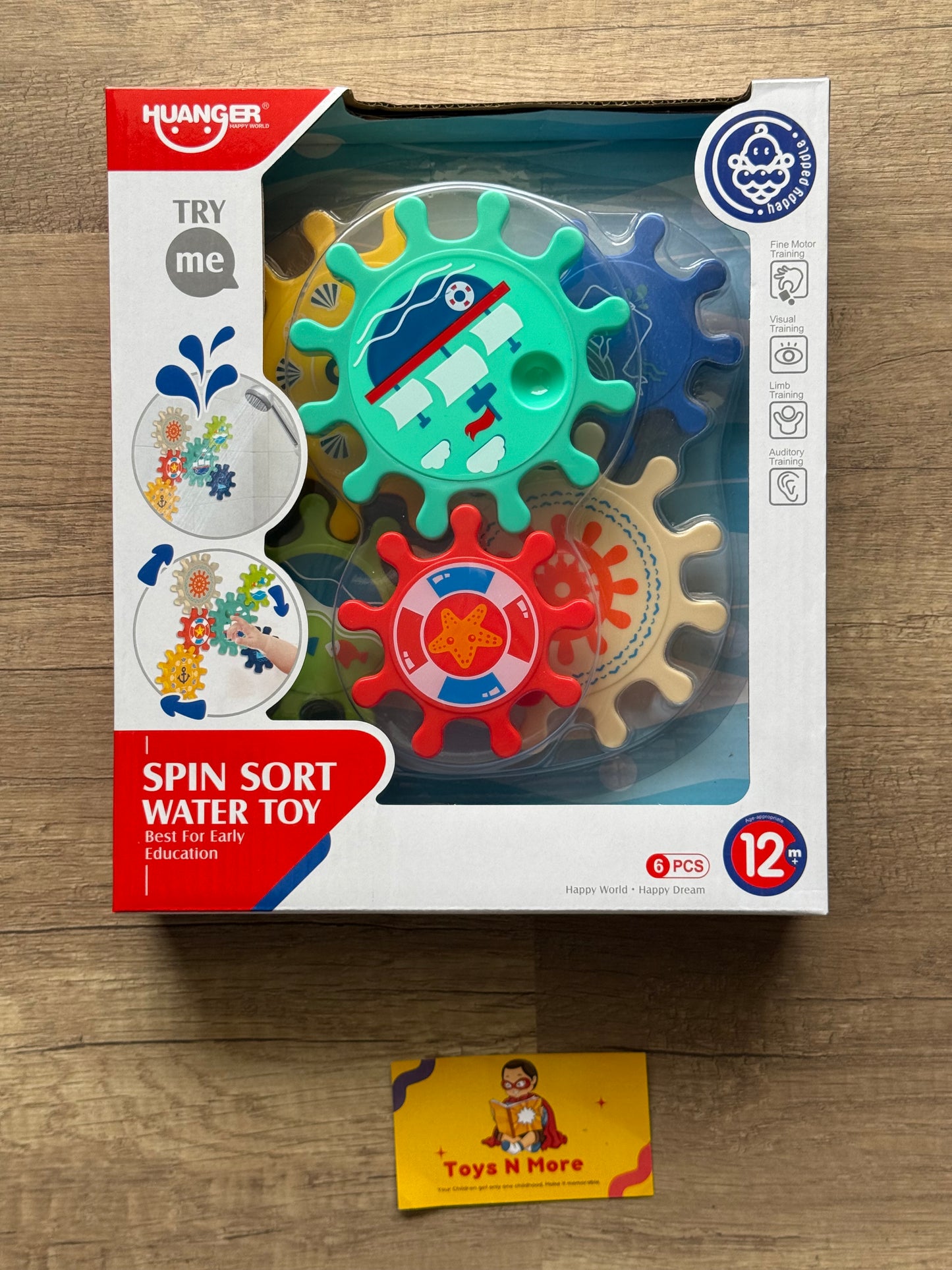 Spin Sort Water Toy