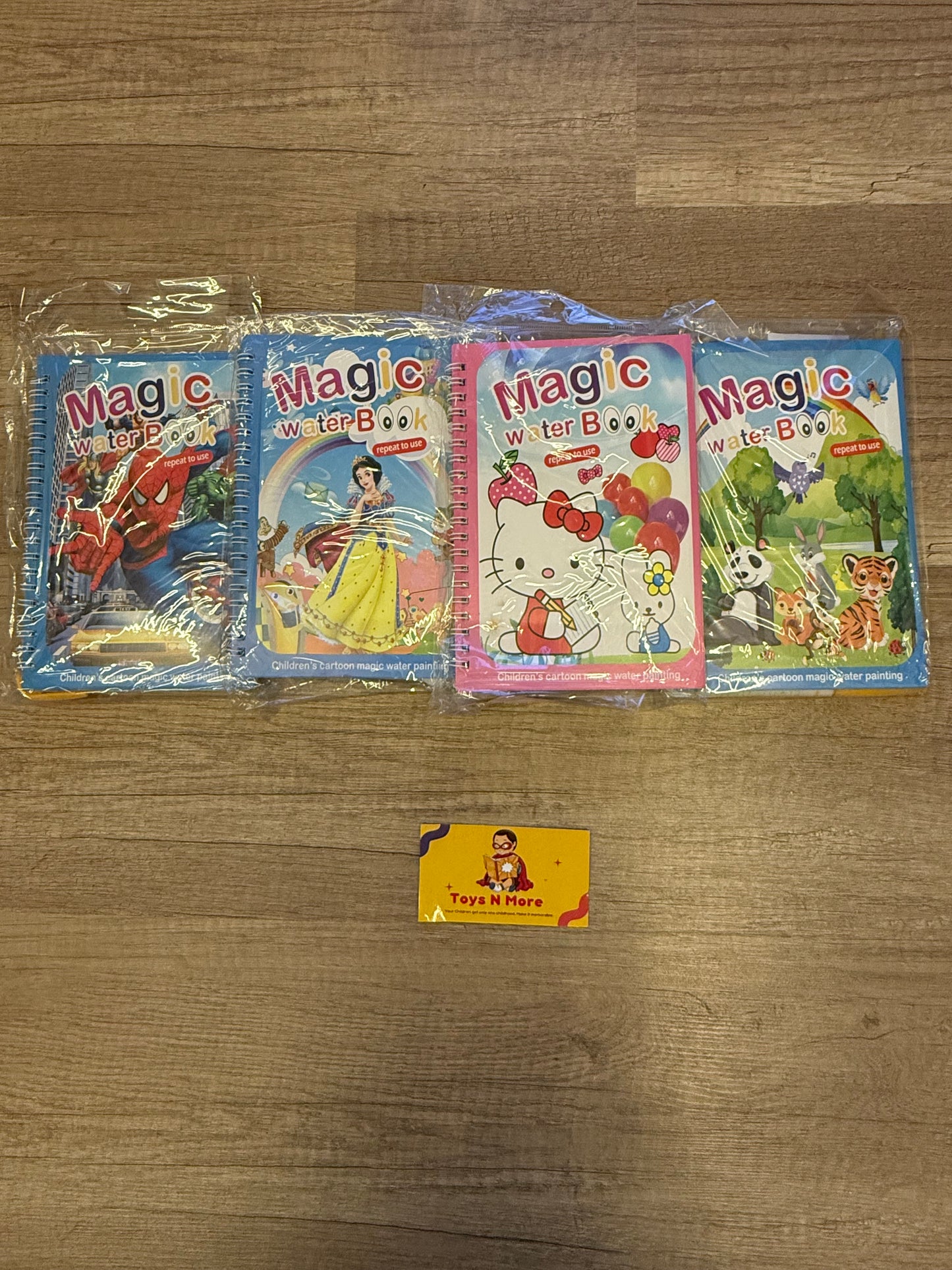 Magic Watercolor Coloring Book-Quick Dry Book