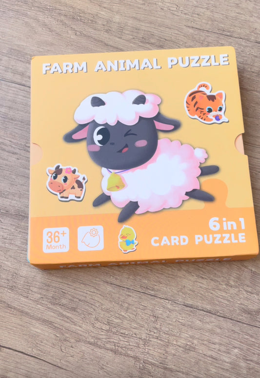 2 x 1 Puzzle & Coloring Cards