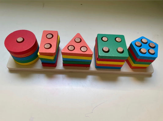 Montessori shapes&Colors Sorting