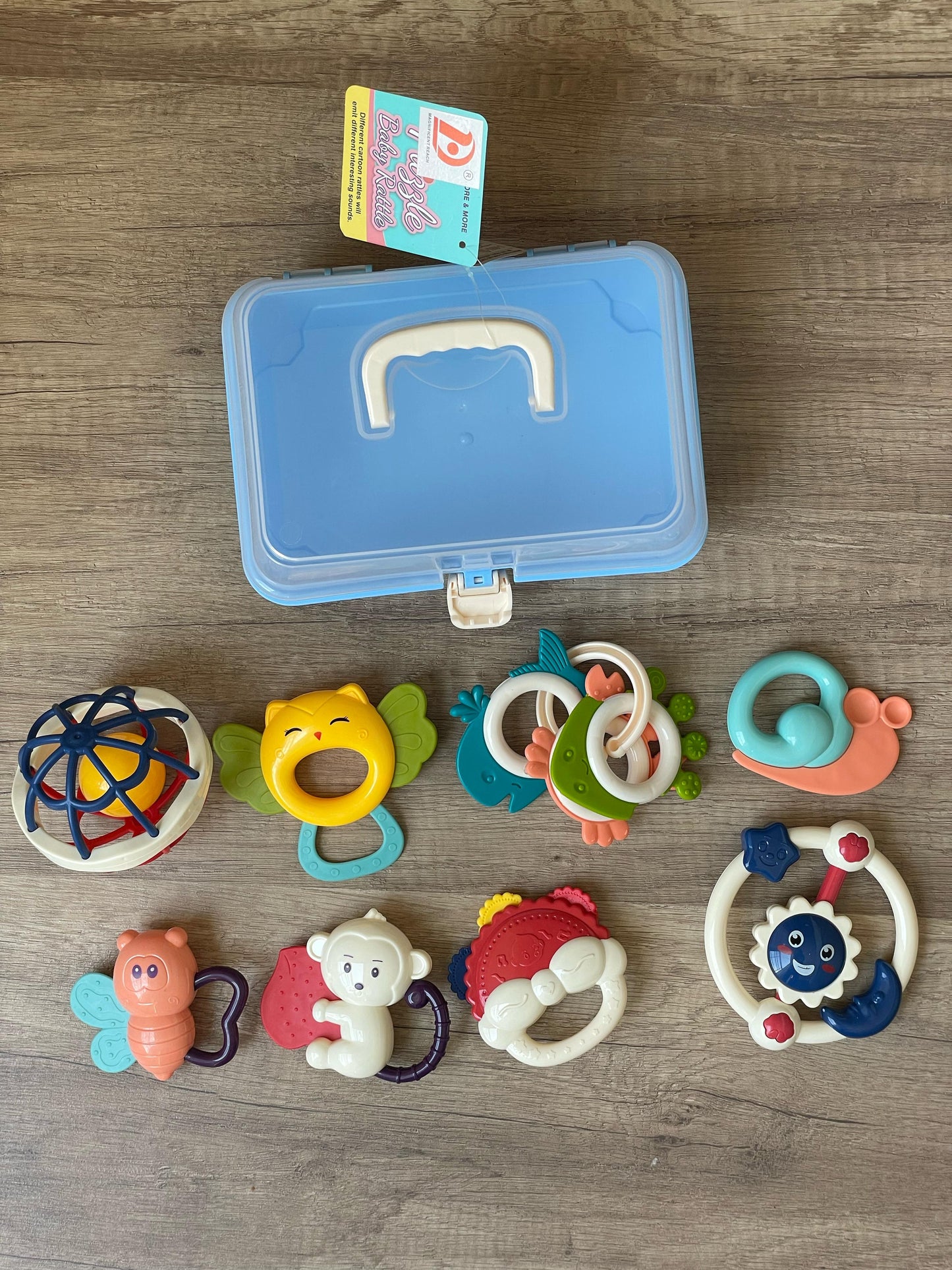 Baby Rattles (8 Pieces)