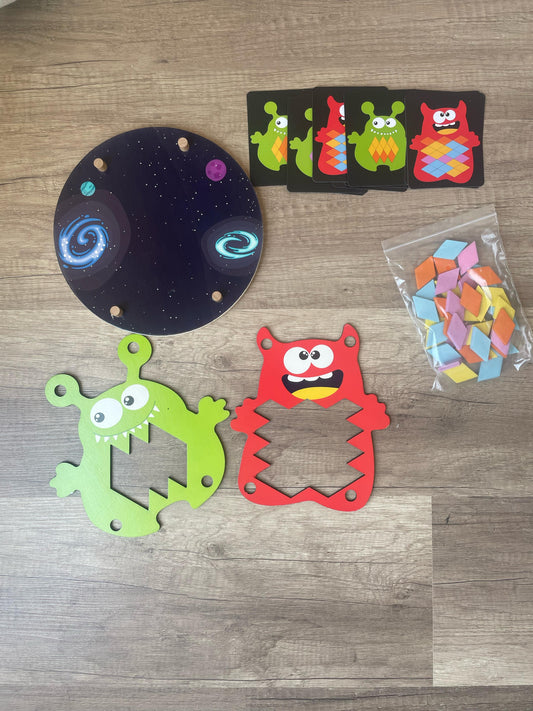 Planet Shaped Matching Cards koi