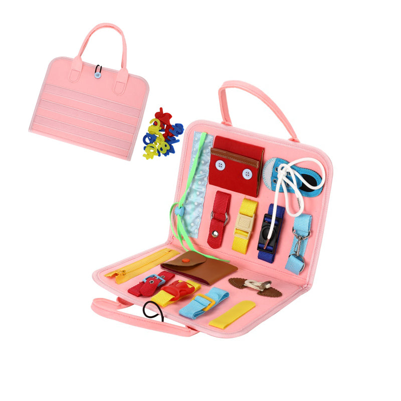 👜 Pink Busy Book