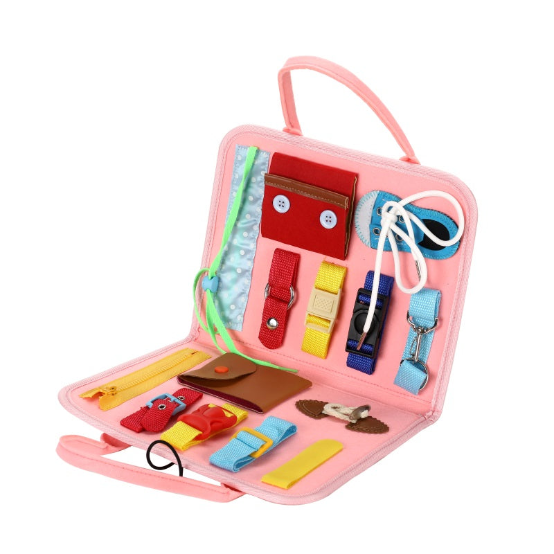 👜 Pink Busy Book