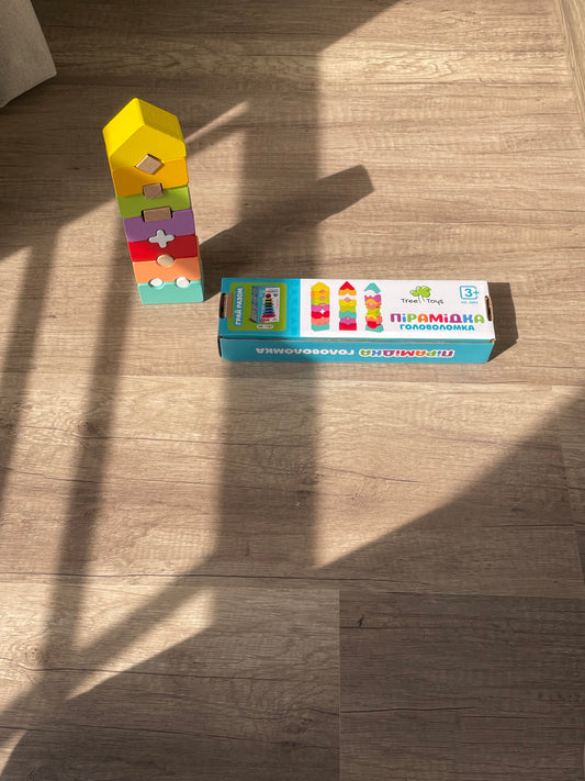 Wooden Balancing &Building Tower
