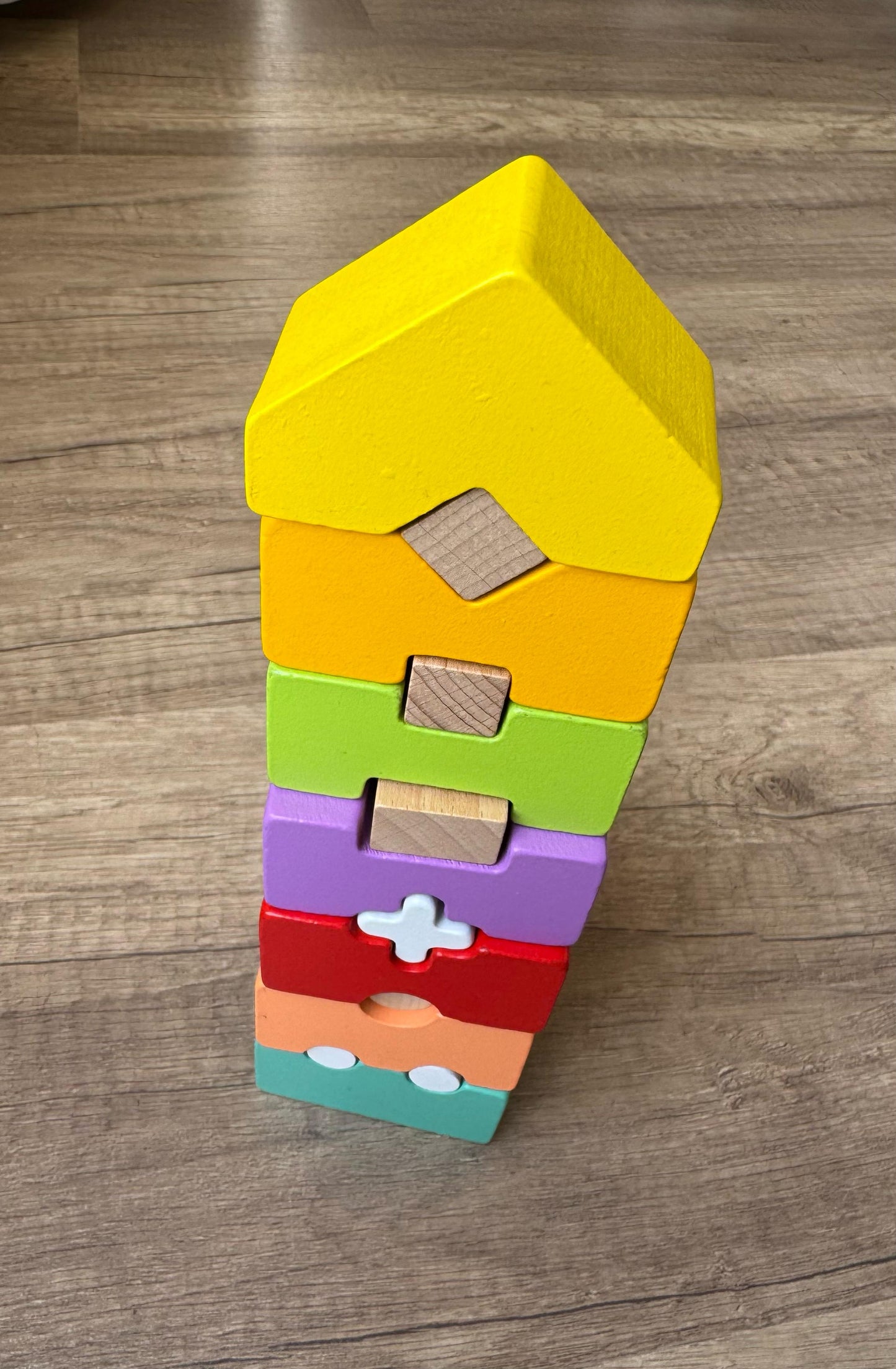 Wooden Balancing &Building Tower